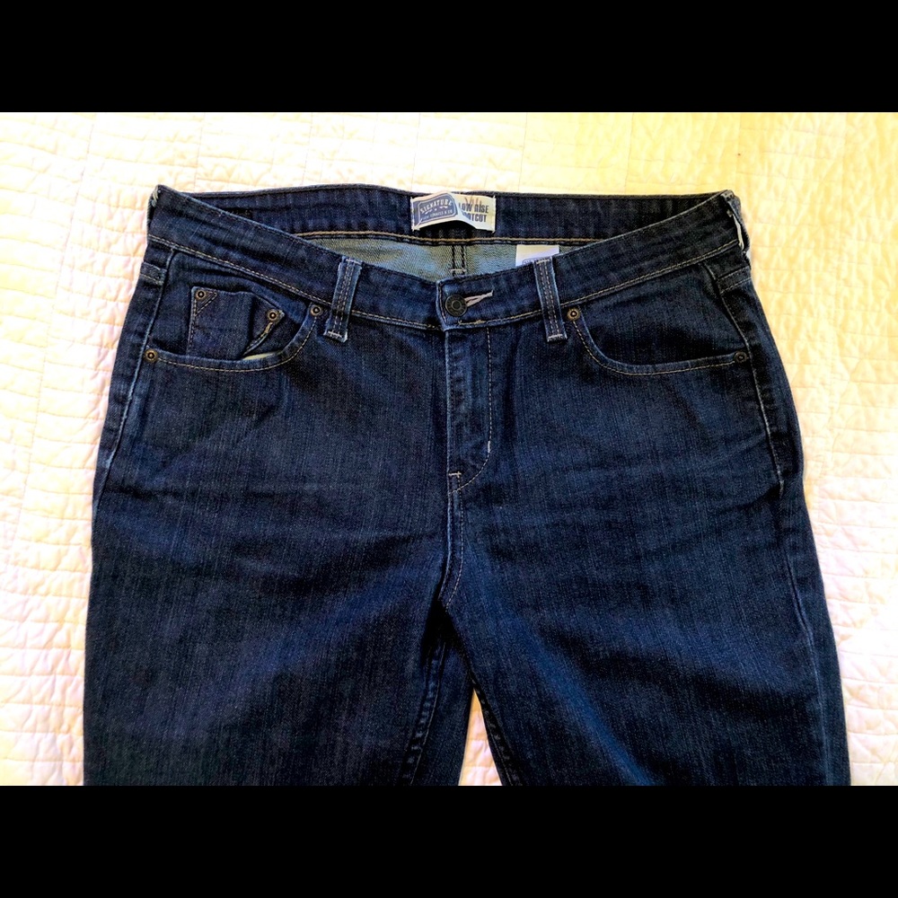 Signature Levi Strauss Low Rise Bootcut, W12L